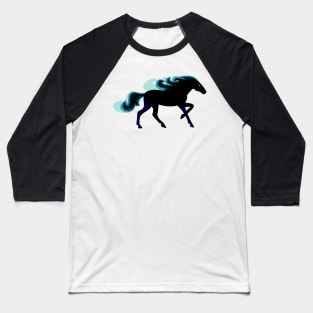 Galactic Horse Baseball T-Shirt